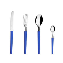 Pack Cubiertos 24 Pzas Azul Disolle