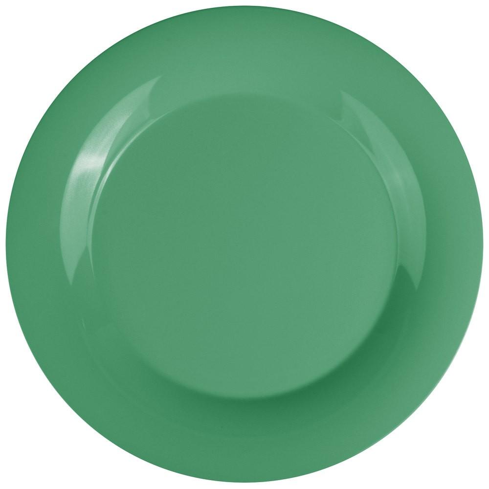 Plato Melamina Verde 30 Cm