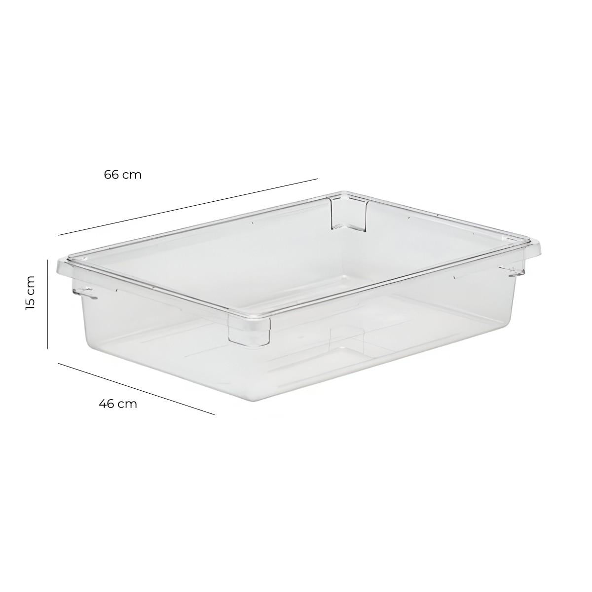 Caja Para Almacenar Alimentos 46x66x15 Cm