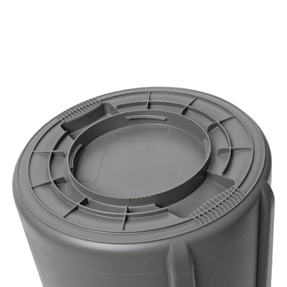 BASURERO BRUTE GRIS 121 LITROS