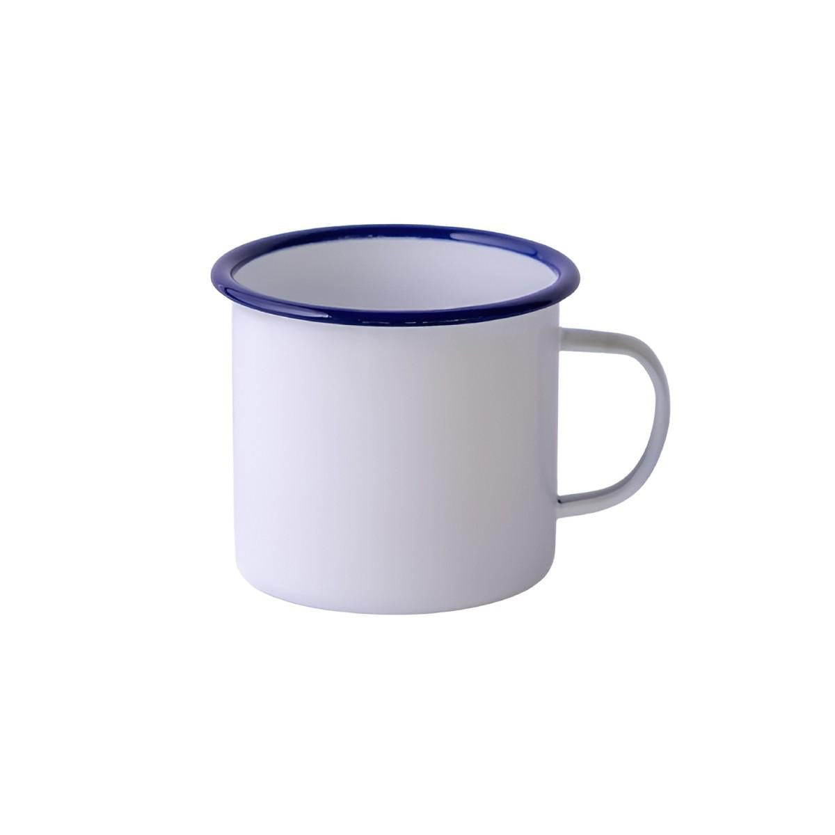 Mug Enlozado Blanco 350 Ml