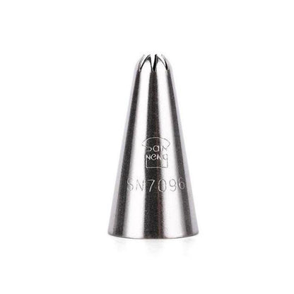 Boquilla Estrella 8P Acero Inoxidable Ø7.5xø18x35 Mm