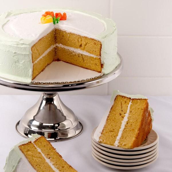Pedestal Torta Acero Inoxidable 33 Cm