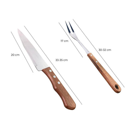 Pack Cuchillo Trincho Asado Línea Tradicional