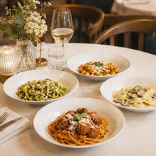 Set 6 Platos Para Pasta De Porcelana 27 Cm Línea Padua