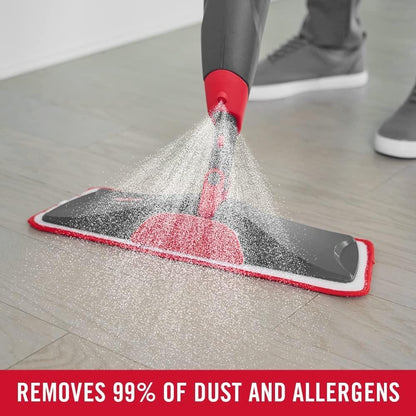 KIT DE LIMPIEZA RUBBERMAID CON MOPA MICROFIBRA Y SPRAY