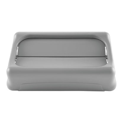 Tapa Oscilante Para Basurero Slim Jim Gris