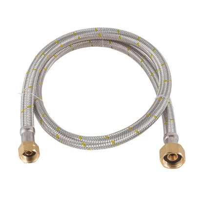 Kit Regulador + Flexible Gas 1/2 X 3/8 1 Metro