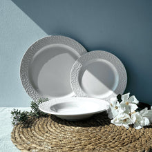 Plato Melamina Blanca 20 Cm Línea Kplus