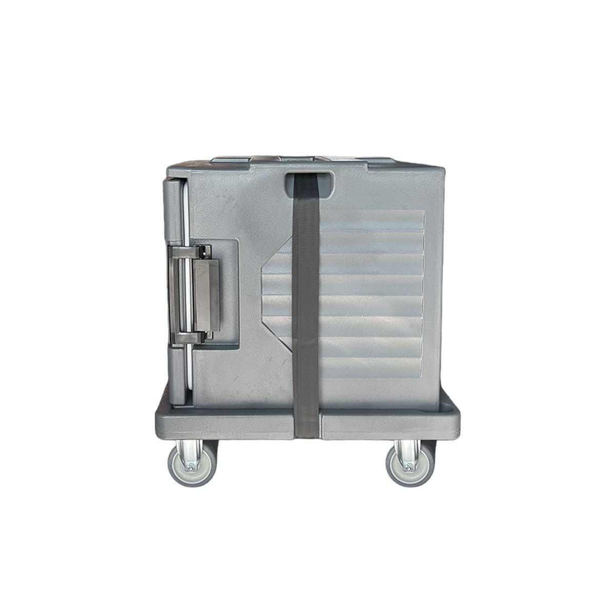 Pack Contenedor Isotérmico para Alimentos UPC400 con Carro de Transporte JDP y Placa Enfriadora