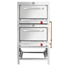 Horno 2 Cámaras Acero Inoxidable 58x65 GLP Volter