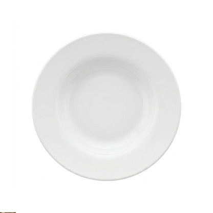 Set de 4 Plato Hondo De Policarbonato Blanco 21 Cm
