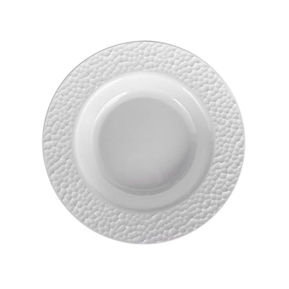 Plato Hondo Melamina Blanca 20 Cm Línea Kplus