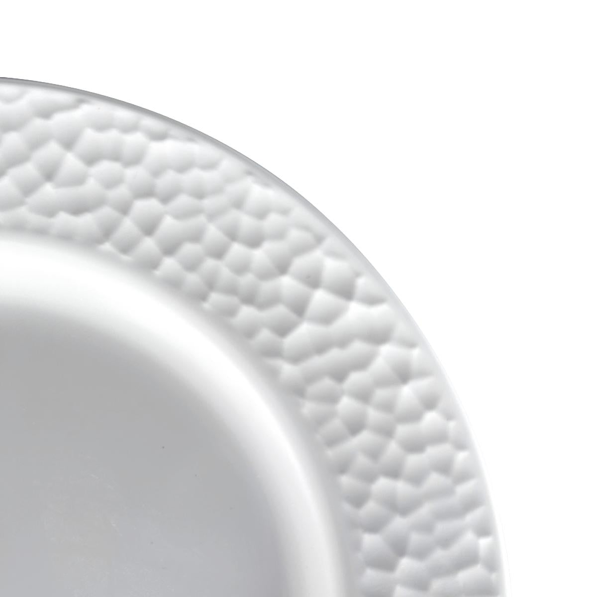 Plato Melamina Blanca 26 Cm Línea Kplus