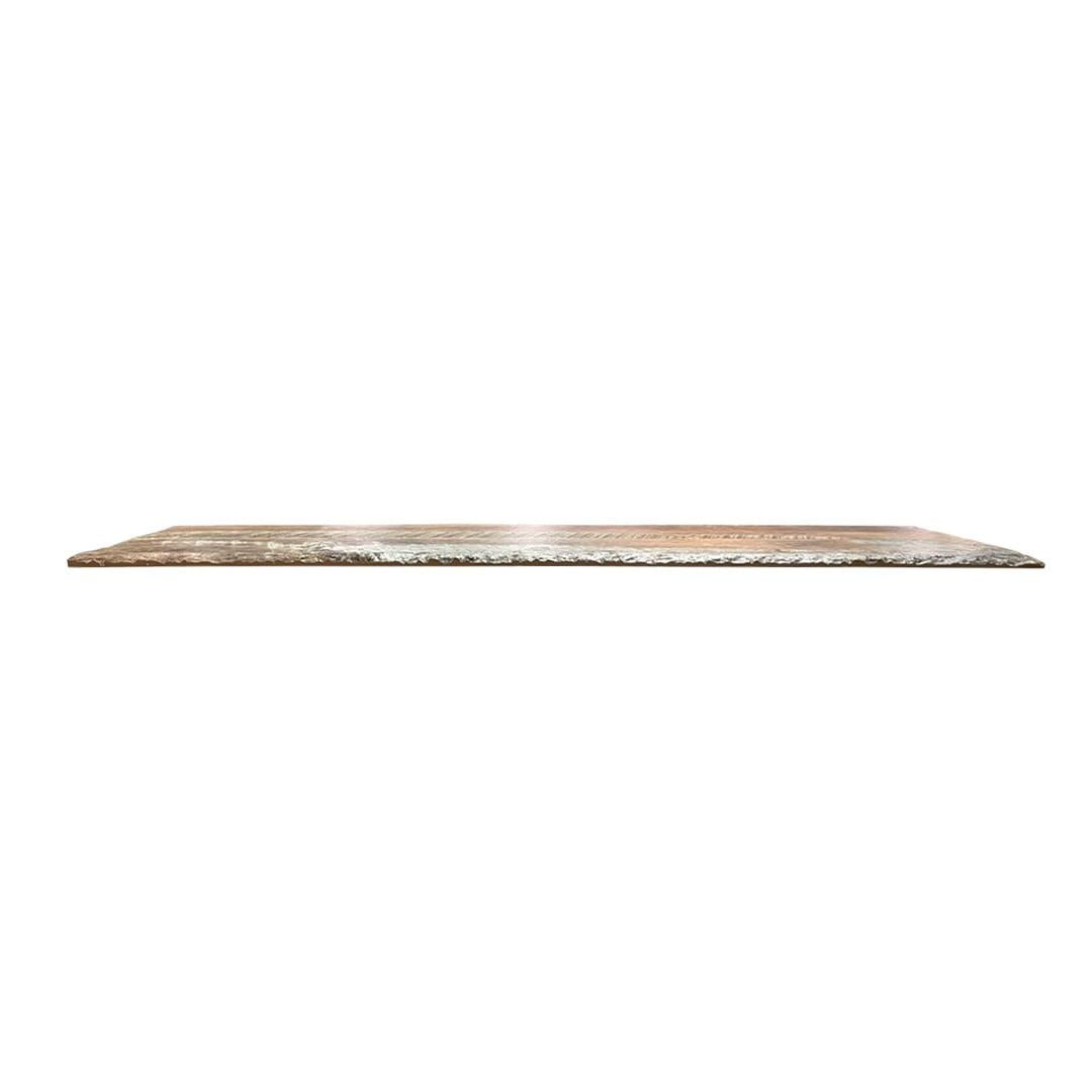 Tabla Exhibición Melamina Rectangular Color Madera 53x16x1 Cm Línea Sierra