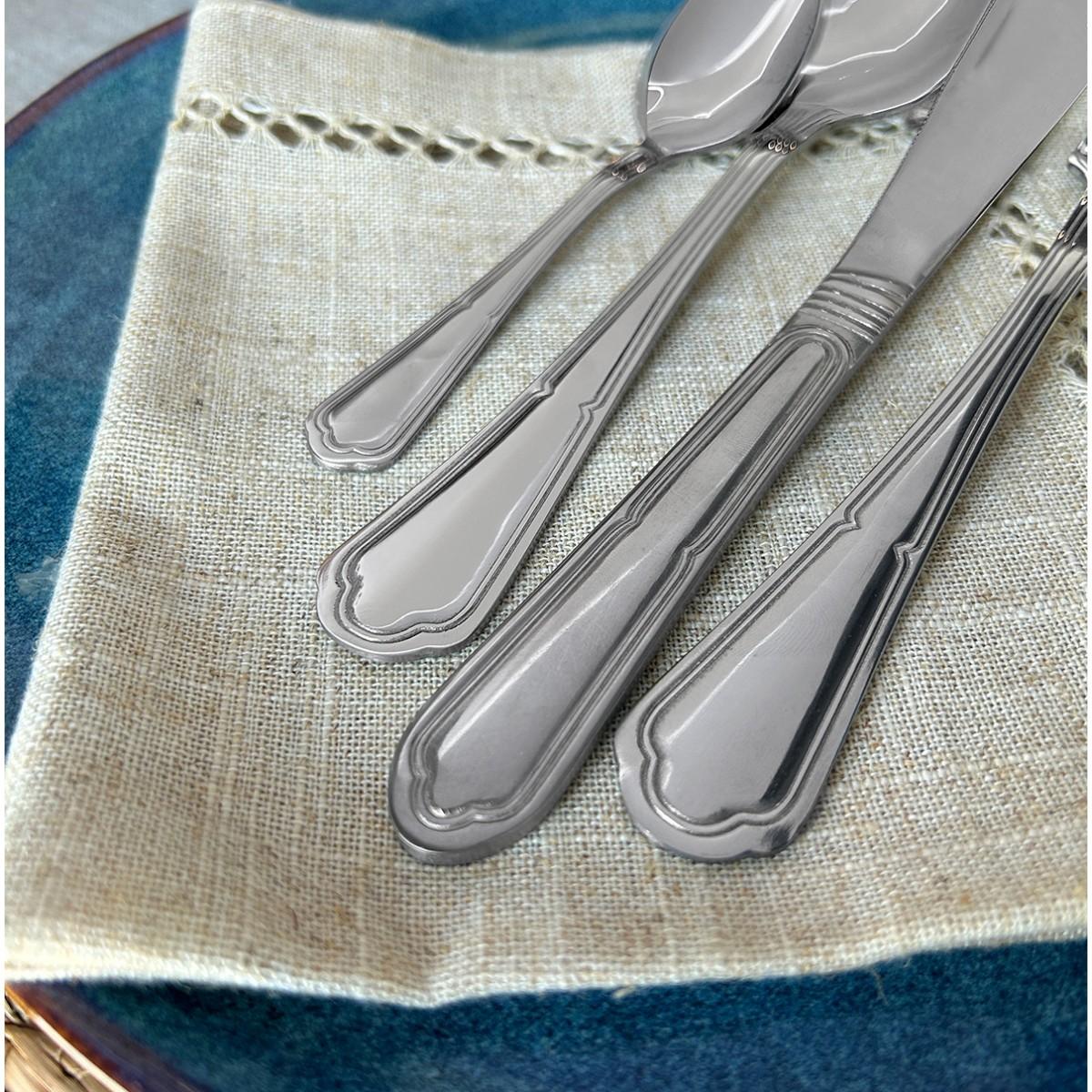 Set De Cubietos 24 Piezas Provence Acero Inoxidable