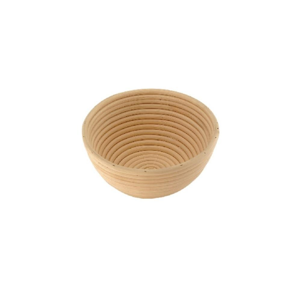 Cesta Fermentadora/Bannetton De Pan Redonda Rattan 18x9 Cm