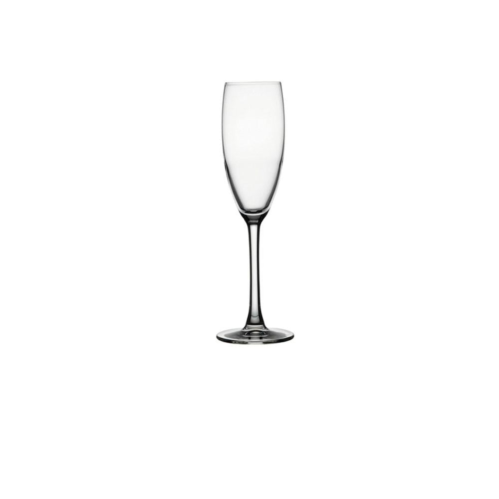 Set De 6 Copa Vidrio Champagne Cristal 170 Cc. Línea Reserva