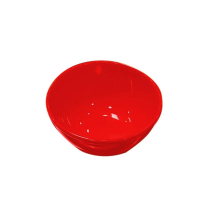 Set De 4 Bowl Melamina Rojo 10 Cm.