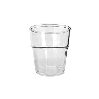 Set de 4 Vaso Policarbonato Transparente 250 Ml