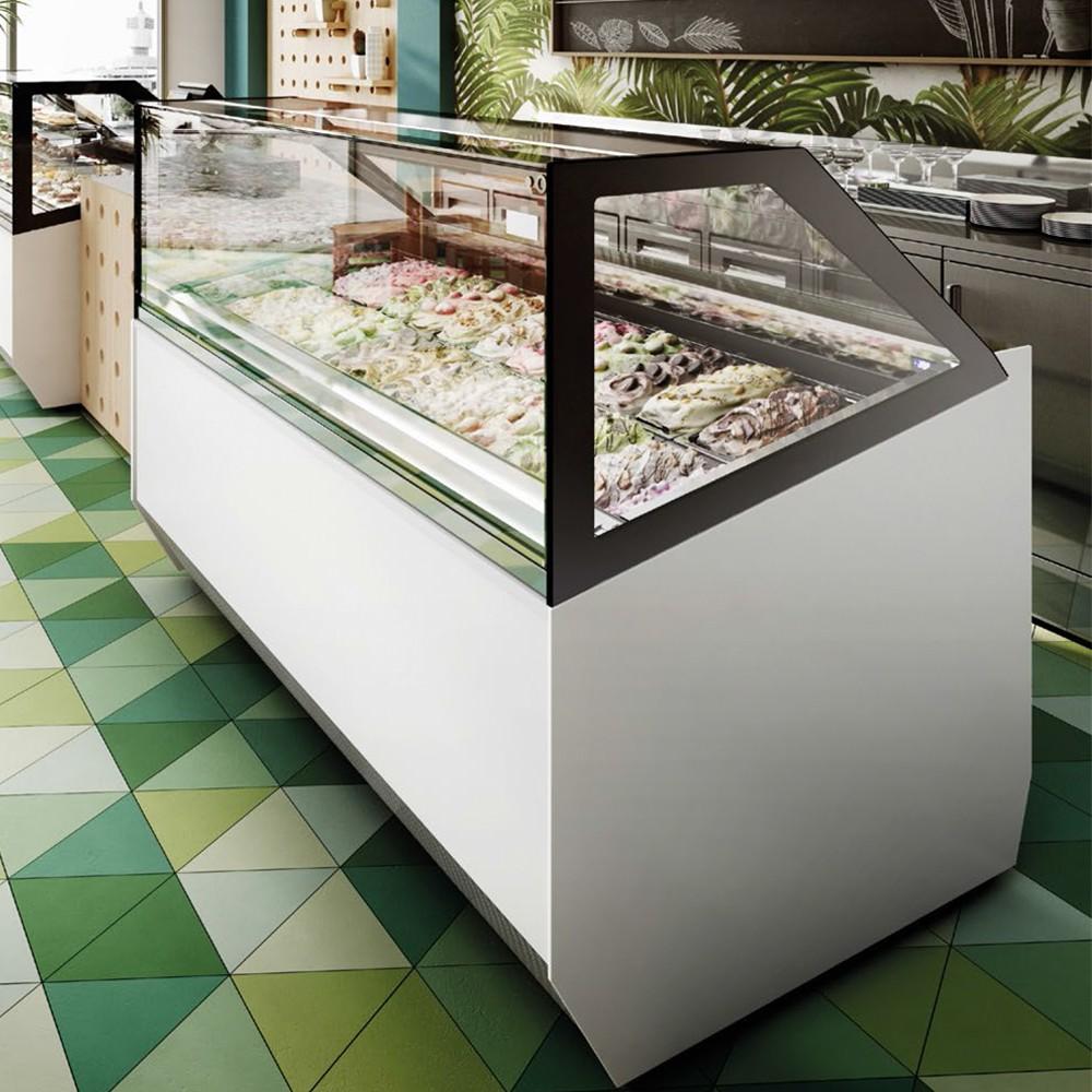 Vitrina Helados 18 Sabores Modelo Millennium VG170
