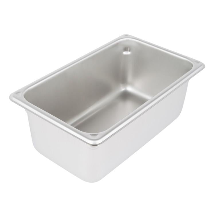 Contenedor Gastronómico Acero Inoxidable GN 1/4 x 10 Cm Linea Premium