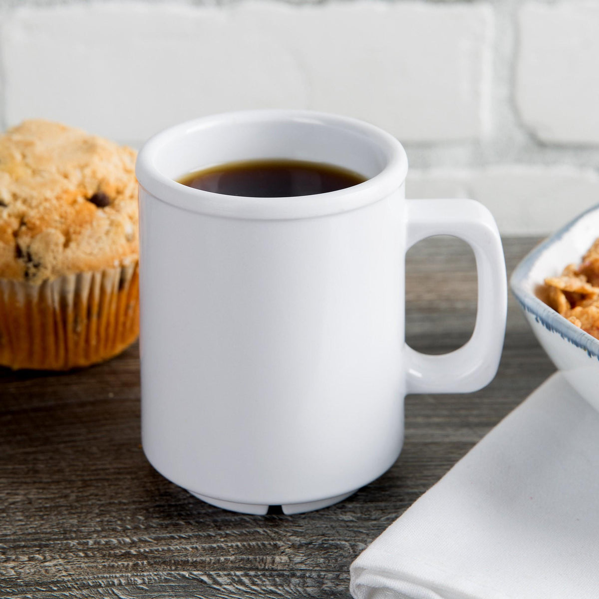 Mug Melamina Blanco 240 Ml