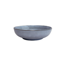 Set De 6 Bowl Redondo Cerámica Azul 17.5X5 Cm