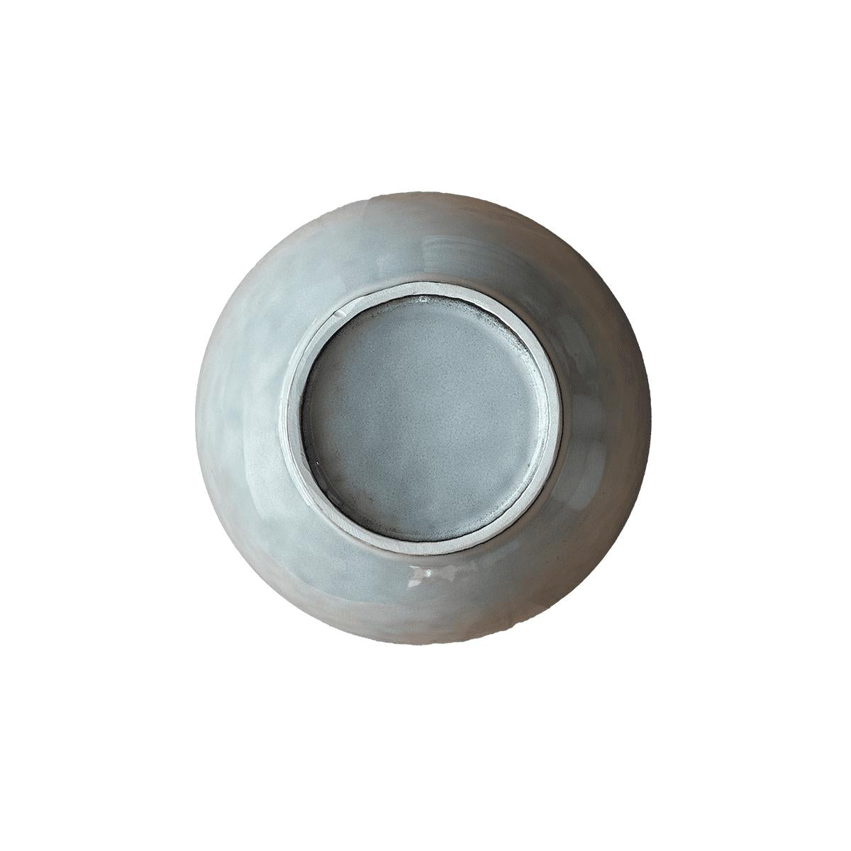 Set 6 Bowl Redondo Ceramica 18X9.5 Cm Gris Linea Oslo