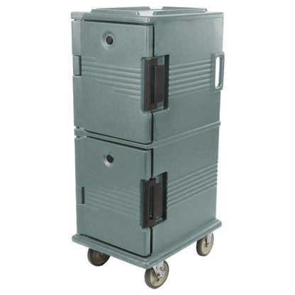 Contenedor Isotérmico Profesional Cambro UPC800 Azul Pizarra con Ruedas
