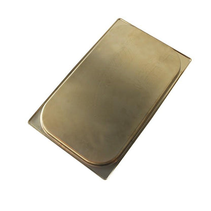 Bandeja Antiadherente Acero Inoxidable GN 1/1 x 2 Cm