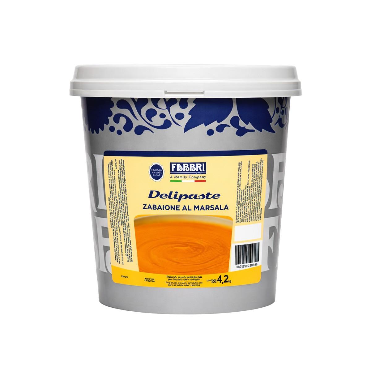 Balde Pasta Concetrada Zabaione Al Marsala 4.2 Kg