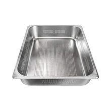 Contenedor Gastronomico Acero Inoxidable Perforado GN 1/1 x 10 Cm