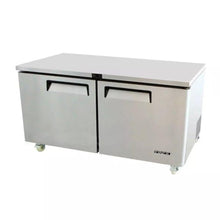 Mesón Refrigerado 2 Puertas LUC-500R 153 Cm Norkalt