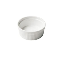 Set De 6 Pocillo Porcelana Acanalado 10 Cm