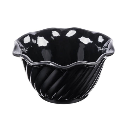 Set De 6 Pocillo Remolino 148Ml Negro