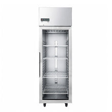 Refrigerador Vertical 1 Puerta De Vidrio Interior Estampado