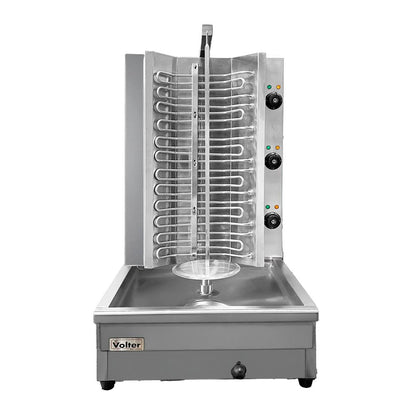 Shawarma Kebab Eléctrico Xl 25/30 Kgs 3 Quemadores Volter