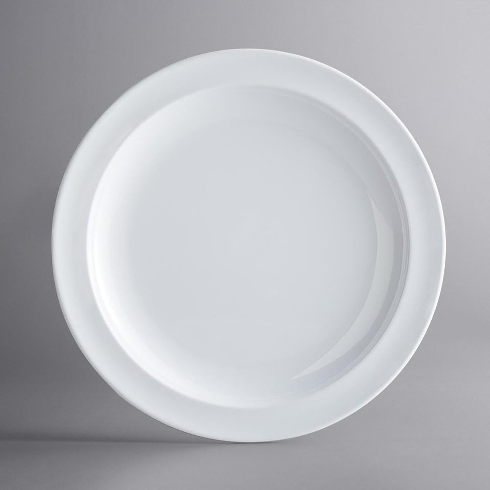Set De 6 PLATO PIZZA BLANCO 24.5 CM.