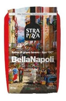 Harina Strapizza Tipo 00 Bella Napoli Rossa 10 Kg