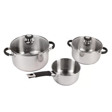 Bateria Acero Inoxidable 5 Piezas Premium Bilma Bergner