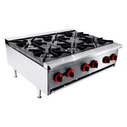 Anafe Industrial a Gas 6 Quemadores GH-6S Volter