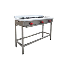 Anafe A Gas Industrial 3 Platos A3P-IND