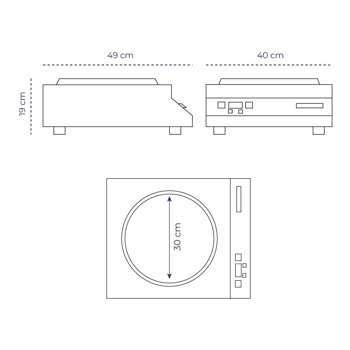 Placa Inducción Wok 5 Kw Volter