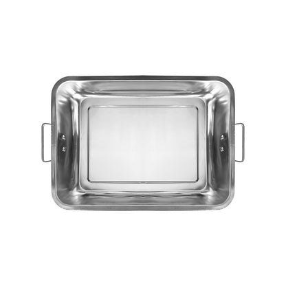 Asadera Con Asa 50 X 35 X 7 Cm Acero Inox.
