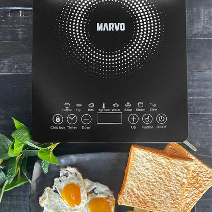 Placa De Inducción Portátil 2000W Marvo