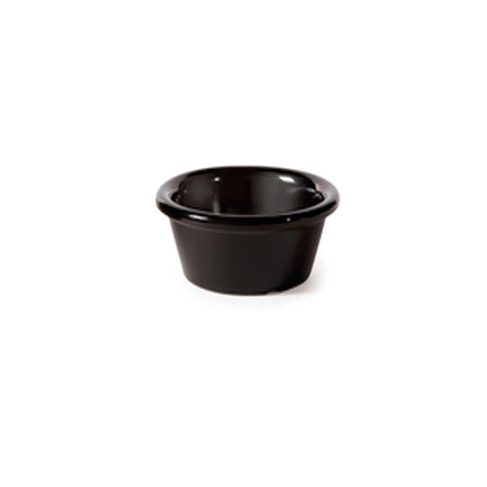 Set De 6 RAMEKIN MELAMINA NEGRO 90 ml