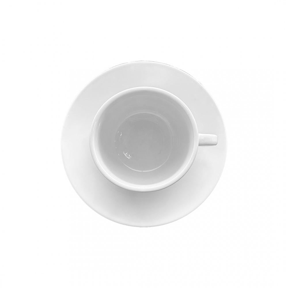 Set De Taza Y Plato De Te Porcelana 220Cc Línea Padua