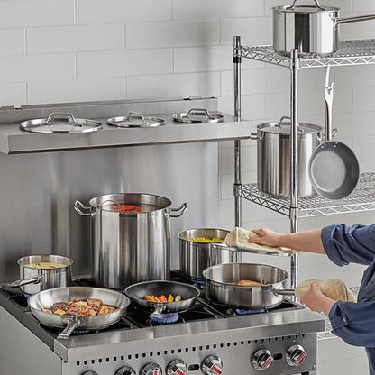 Fondo Con Tapa Acero Inoxidable 50 Litros
