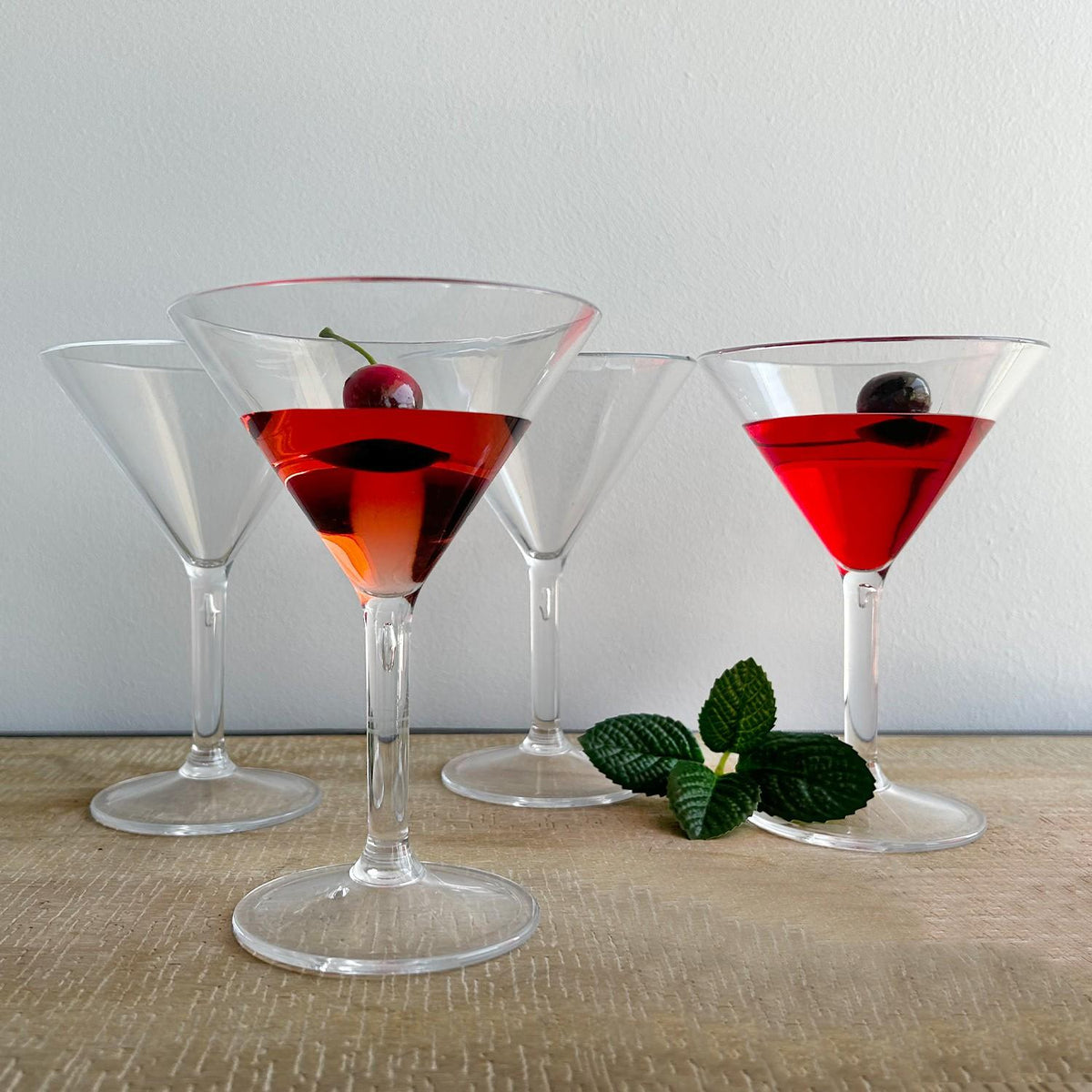 Set de 4 Copa Martini Policarbonato 280 Cc